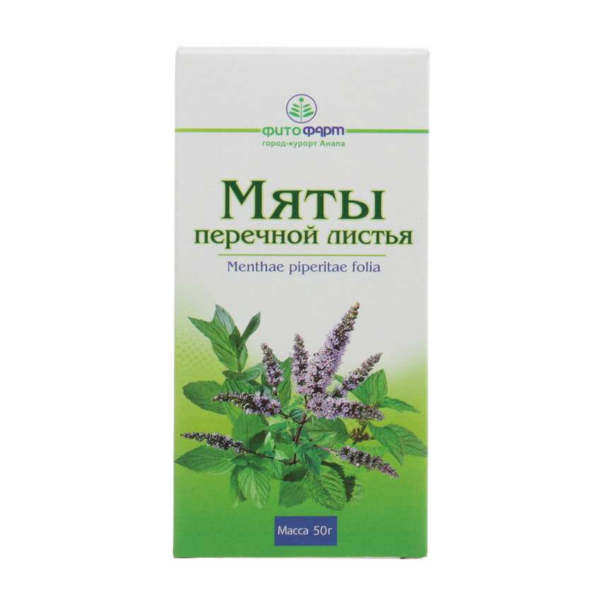 Мята перечная листья 50 г – купить c доставкой до аптеки | «Фарминторг»