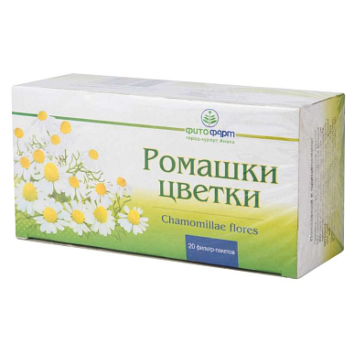 Ромашки цветки фильтр-пакеты 1,5 г №20