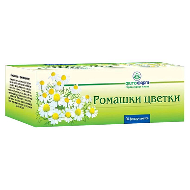 Ромашки цветки фильтр-пакеты 1,5 г №20