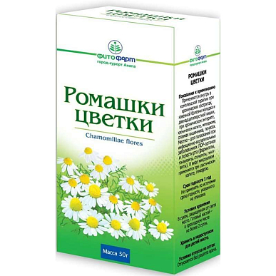 Ромашки аптечной цветки 50 г