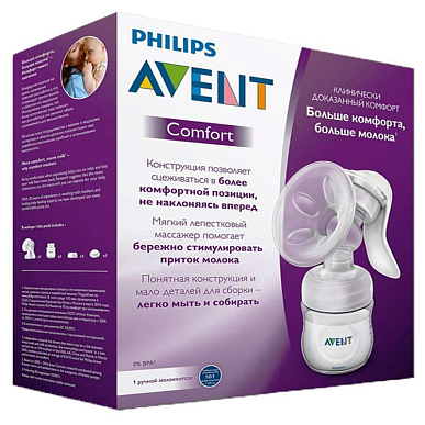 Авент молокоотсос ручной Comfort (SCF330/40)
