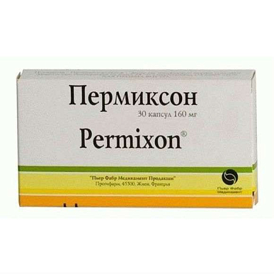Пермиксон капсулы 160 мг №30