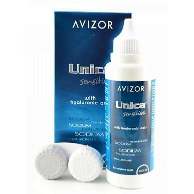 Раствор МКЛ Avizor Unica Sensitive для контактных линз 100мл