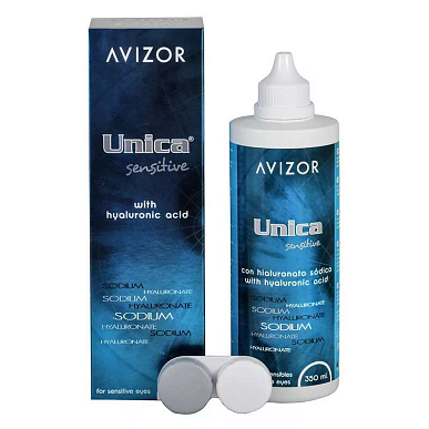 Раствор МКЛ Avizor Unica Sensitive для контактных линз 350мл