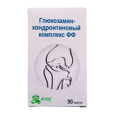 Глюкозамин-хондроитиновый комплекс ФФ капсулы 400 мг №90 БАД