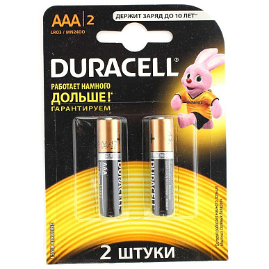 Батарейка ААА Duracell MN2400 2 шт. (6054)