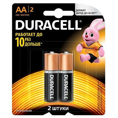 Батарейка AA Duracell MN1500 2 шт. (5965)