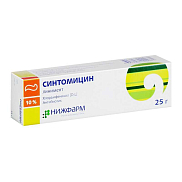 Синтомицина линимент 10% 25 г