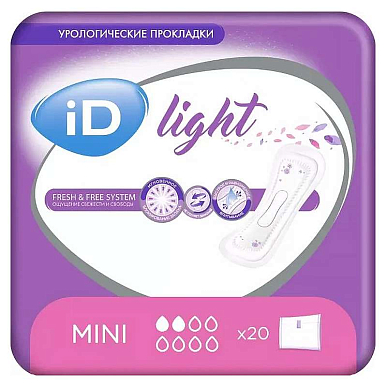 Прокладки ID Light мини №20 (урологические)