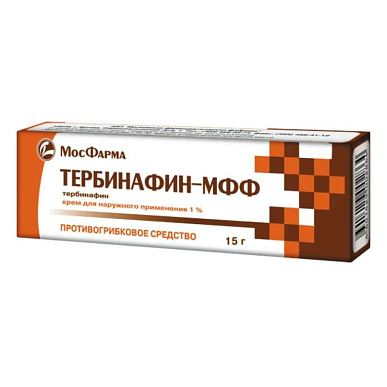 Тербинафин-МФФ крем для наружного применения 1% 15 г