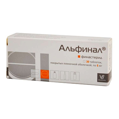 Альфинал таб. покрытые пленочной обол. 5 мг №30