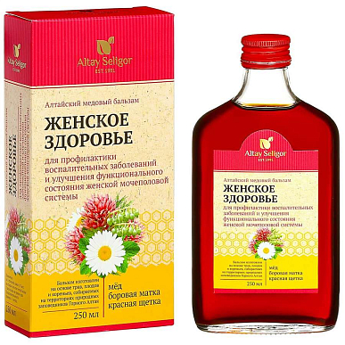 Бальзам Алтайский медовый женское здоровье 250мл