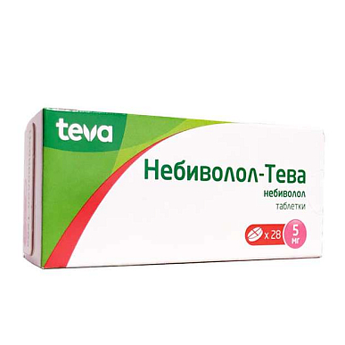 Небиволол-Тева таблетки 5 мг №28