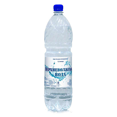 Вода Верхневолжская питьевая негазированная 1,5л