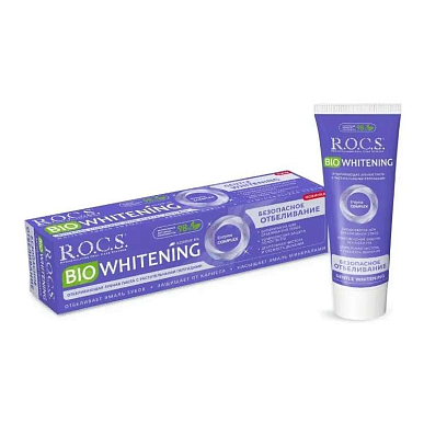 Зубная паста Рокс Biowhitening безопасное отбеливание 94 г
